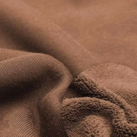 Высококачественная мужская простая пустая унисекс флисовая толстовка из французского терри и хлопка на заказ негабаритная тяжелая толстовка